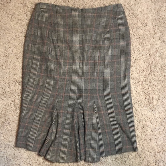 BCBG Glen Plaid Pencil Skirt - Picture 3 of 5